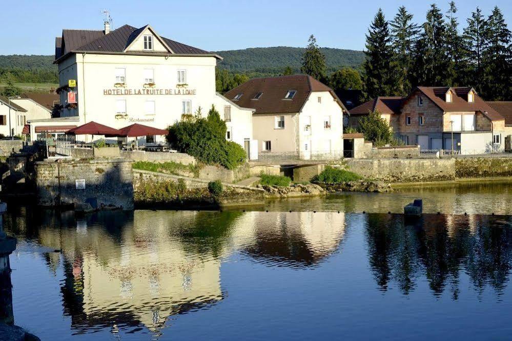 Hotel La Truite De La Loue Quingey Esterno foto